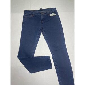 FOREVER 21 Dark Wash Skinny Jeans Women Size L